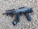 *Folding Adapter with Gear Head Works Mod 2 for AK47 Draco Pistols